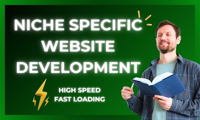 Gig Preview - Develop custom niche specific websites for your business