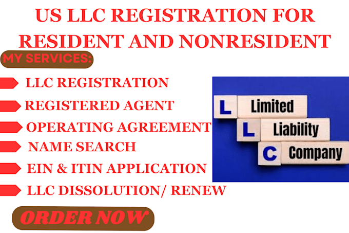 Gig Preview - Do llc registration obtain business ein number for us and non us residents, boi