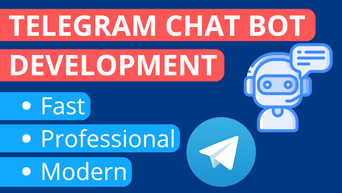 Gig Preview - Create telegram chat bot