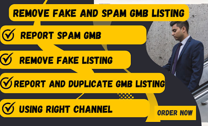 Gig Preview - Remove, report fake and spam google my business gmb listing