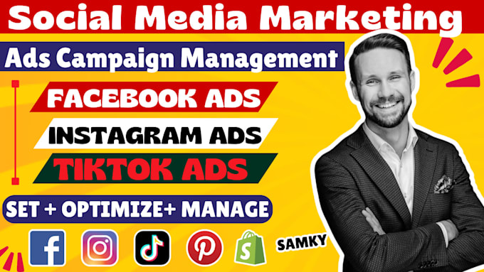 Gig Preview - Do facebook ads, instagram ads, tiktok ads, social media marketing for shopify