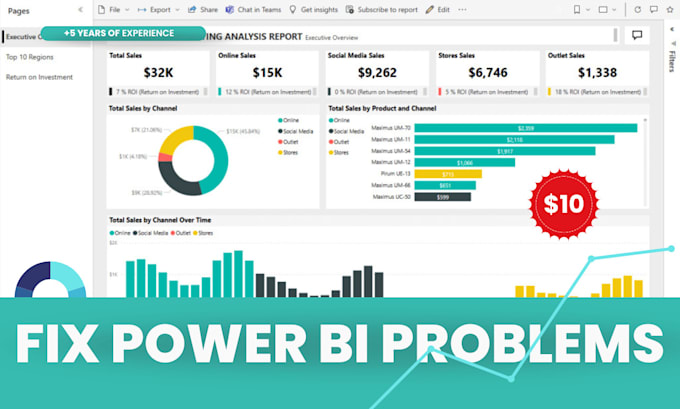 Bestseller - fix power bi problems