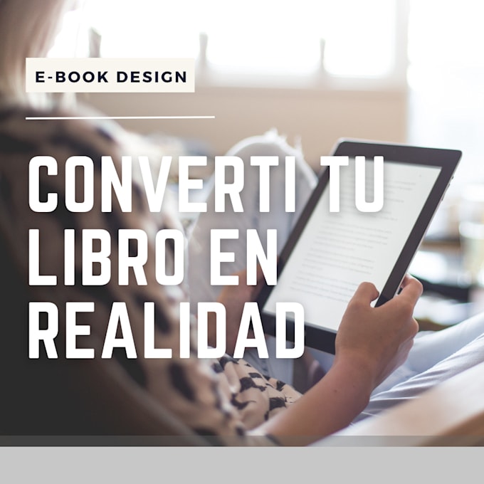 Gig Preview - Diseñar tu ebook o libro digital