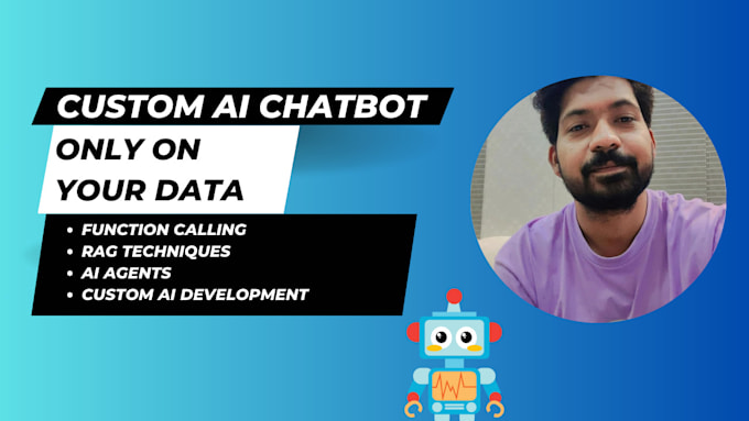 Gig Preview - Develop custom ai chatbots for you with gpt, ollama