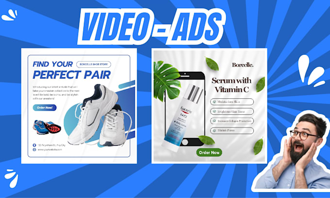 Bestseller - create drop shipping video ads and virl facebook video ads for varius products