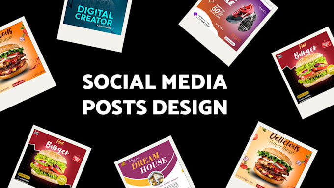 Gig Preview - Design a unique, beautiful and attractive social media posts