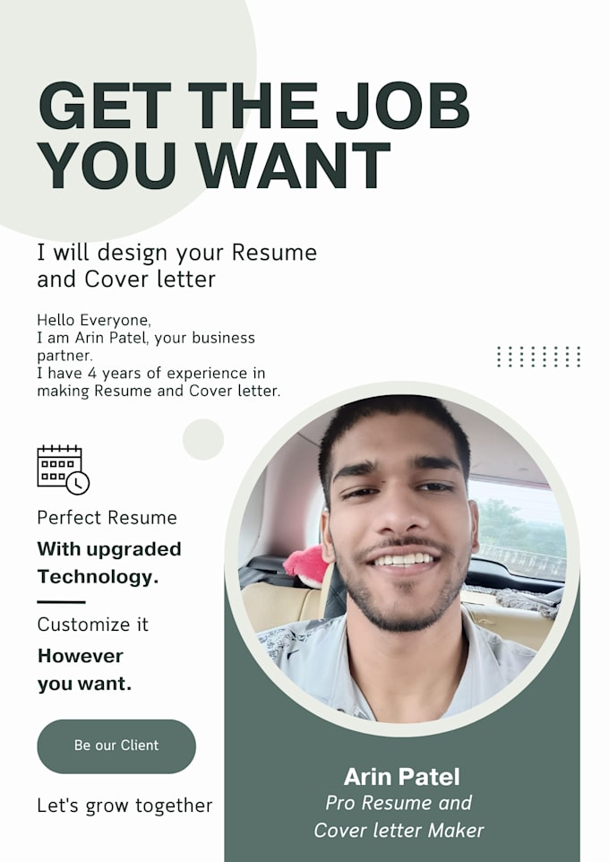 Bestseller - design a proper and perfect resume, CV, for you