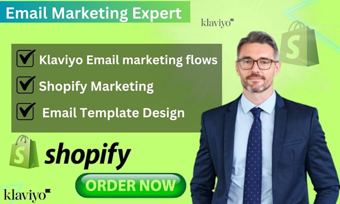 Gig Preview - Klaviyo email marketing flows shopify marketing klaviyo email template design