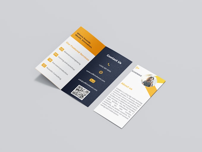 Gig Preview - Design a professional trifold brochure