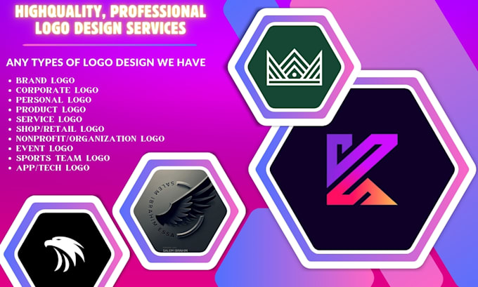 Gig Preview - Do some high quality logo design for your brand identity