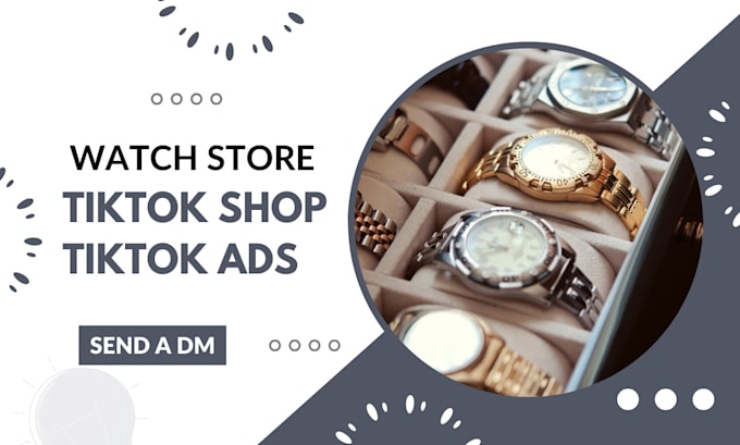 Bestseller - mens smart watch store promotion marketing women watch tiktok shop ads setup