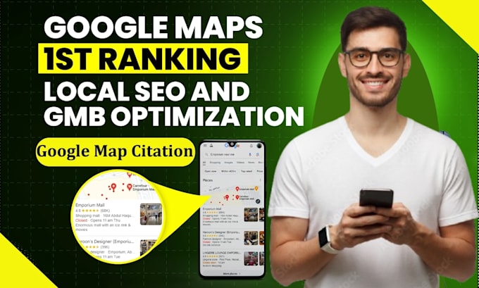 Gig Preview - 1000 google map citations for local business,gmb ranking