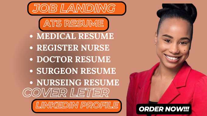 Bestseller - write healthcare resume, medical resume, nursing resume medical assistant resume