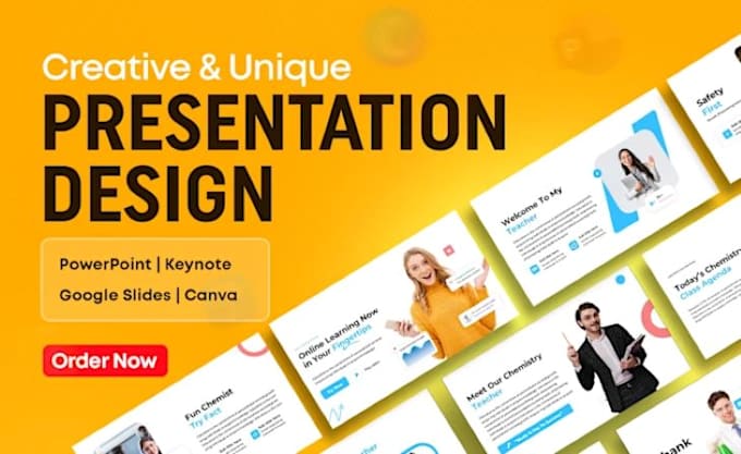 Gig Preview - Create powerpoint, pitch deck, webinar, lecture, business presentations