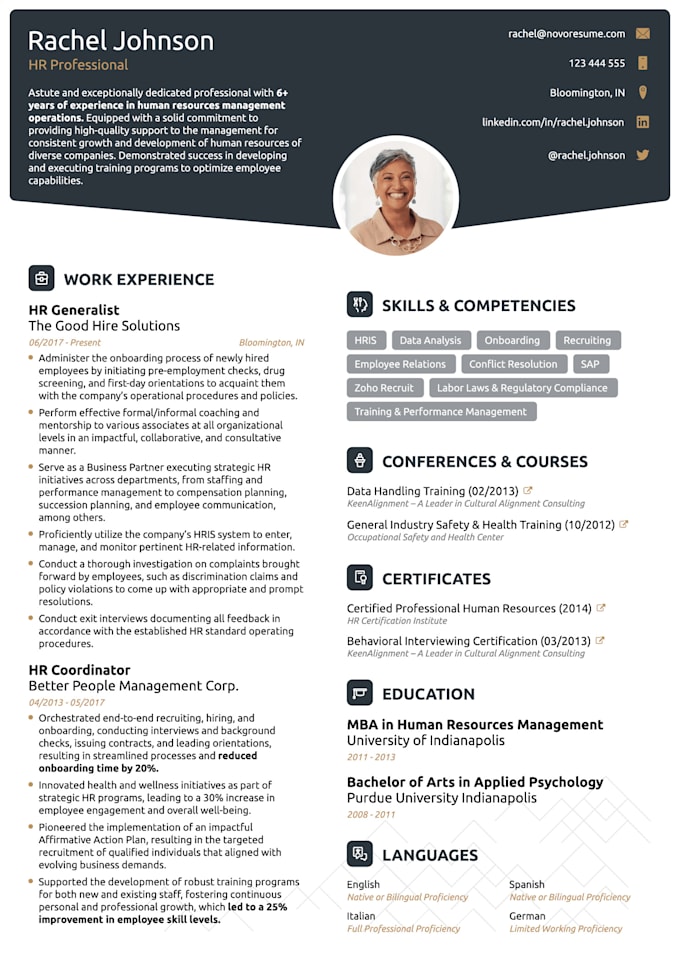 Gig Preview - Guide in writing resume cover letter and edit linkedin profile