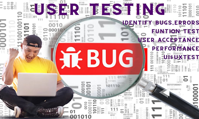 Gig Preview - Do beta or user testing for your website and mobile app