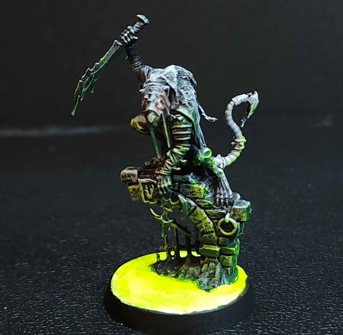 Gig Preview - Paint your aos or 40k miniatures in a sin city bw style