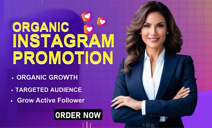 Gig Preview - Grow your instagram organically audience engagement boost