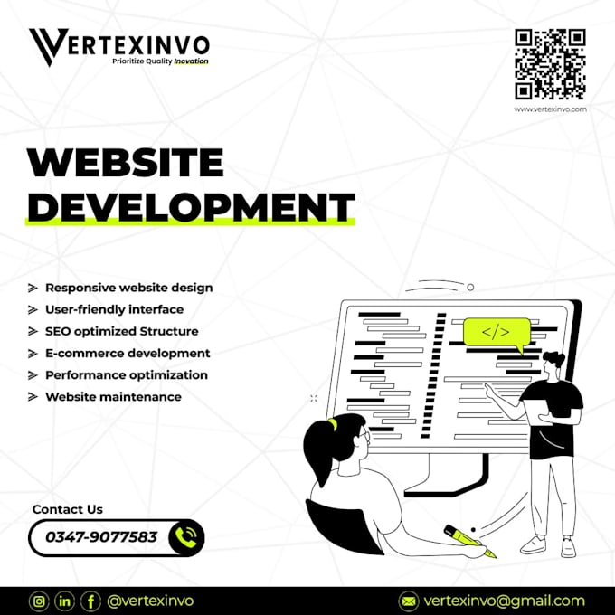 Gig Preview - Complete website development frontend and backend specialist