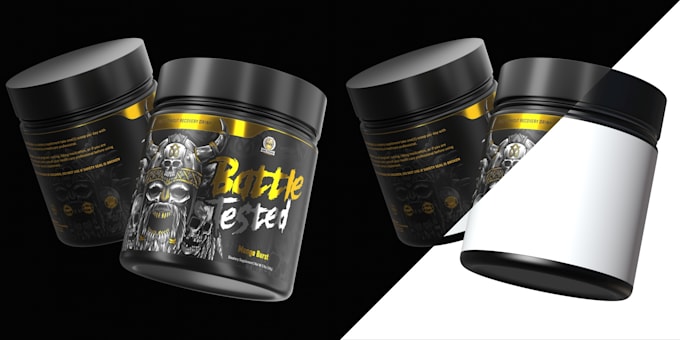 Gig Preview - Design canister packaging and label