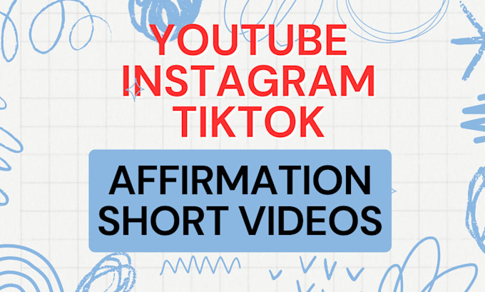 Gig Preview - Make youtube shorts, tiktok,  instagram affirmations vidoes