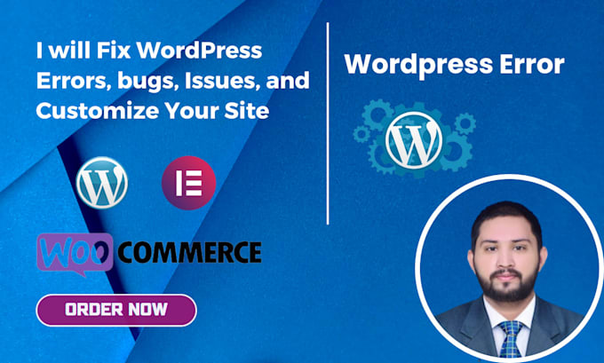 Gig Preview - Fix wordpress errors, bugs, issues, and customize your site