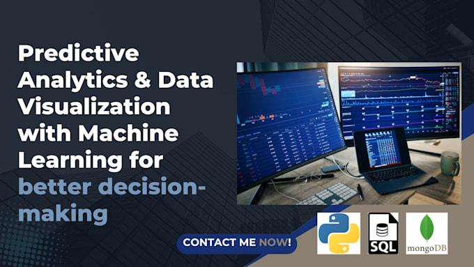 Gig Preview - Do predictive analytics and data visualization with machine learning