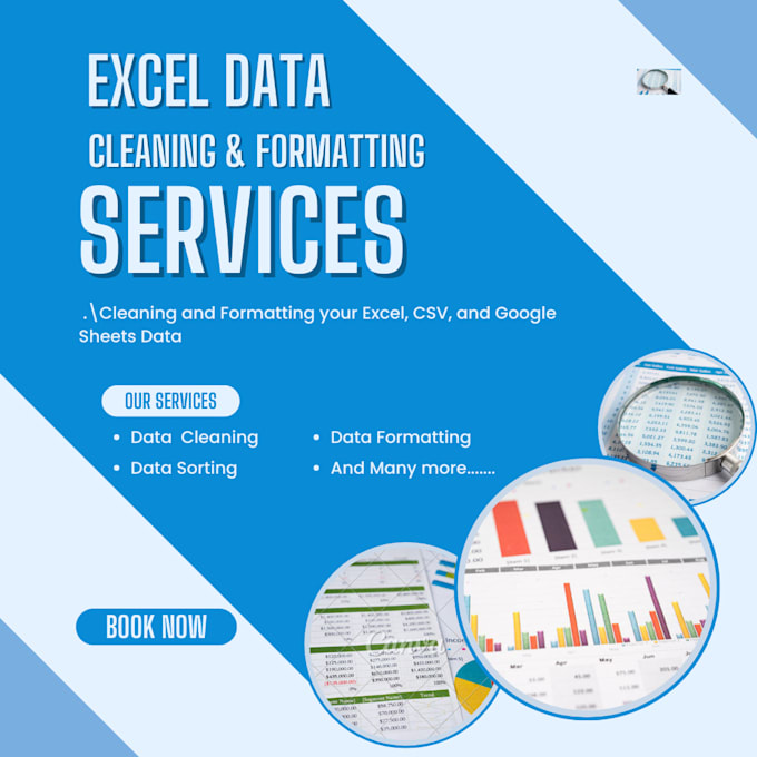 Gig Preview - Do ms excel data cleaning, formatting, merge or split CSV file