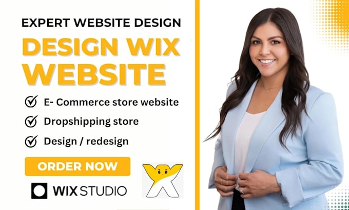 Gig Preview - Build wix website redesign wix website wix website redesign wix website design