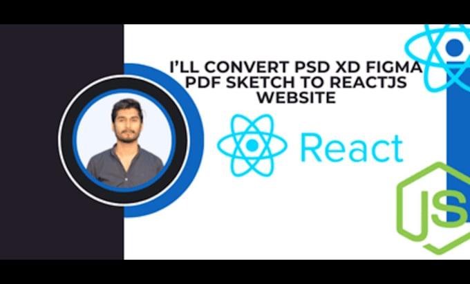 Bestseller - convert PSD xd figma PDF sketch to reactjs