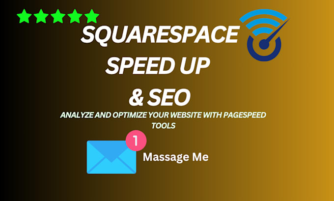 Gig Preview - Do squarespace speed optimization and voice search SEO