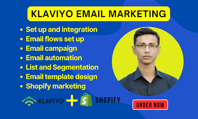 Bestseller - setup shopify and ecommerce email marketing flows in klaviyo