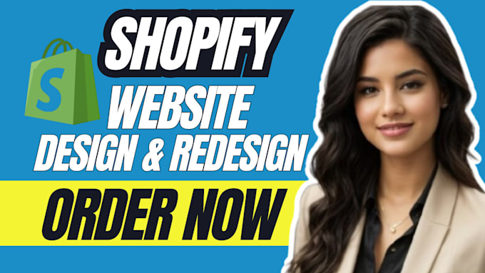 Gig Preview - Do shopify website development create shopify website design shopify developer