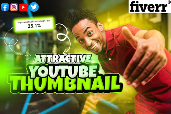 Bestseller - make professional youtube thumbnail which stand out your videos