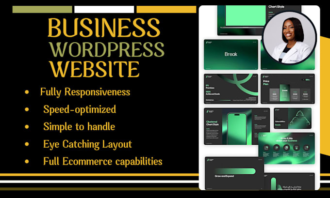 Gig Preview - Build responsive wordpress ecommerce website or woocommerce store