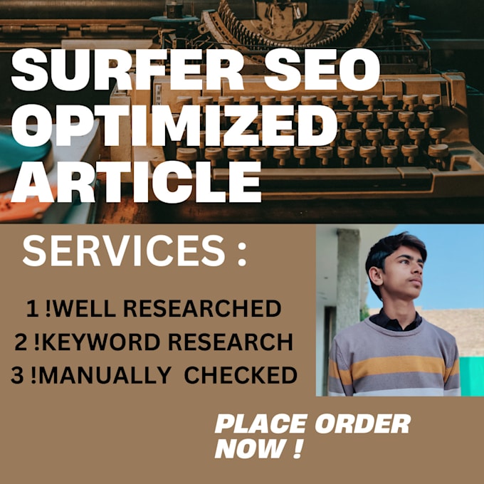 Gig Preview - Seo optimized  article or blog post  delivered in 24 hours