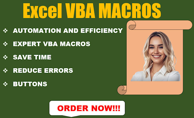 Gig Preview - Create an excel macro with excel vba