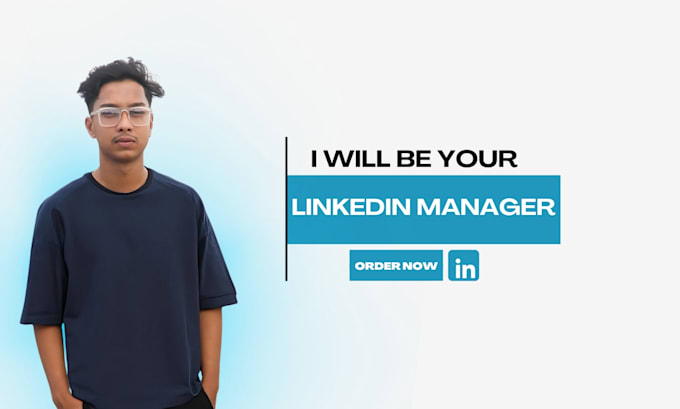 Gig Preview - Your linkedin manager and content creator specialist in marketing