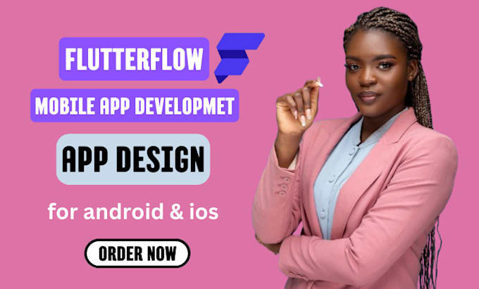 Gig Preview - Do flutterflow develop for your mobile app development,flutterflow app