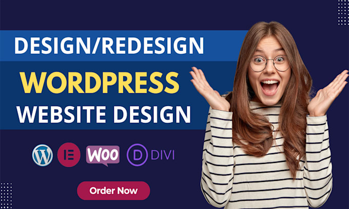 Gig Preview - Develop responsive wordpress website design