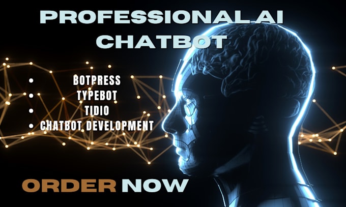 Gig Preview - Set up chatbot development for your business, botpress typebot, tidio specialist