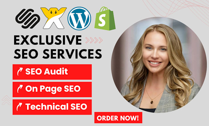 Bestseller - do wix , squarespace and shopify SEO for google ranking