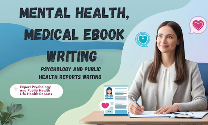 Bestseller - write mental health ebook, lead magnet ebook, worksheets, life coaching guide