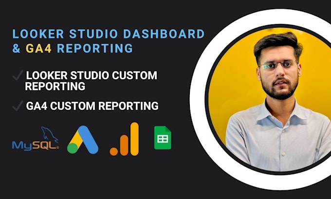 Gig Preview - Create and fix looker studio or google data studio dashboard