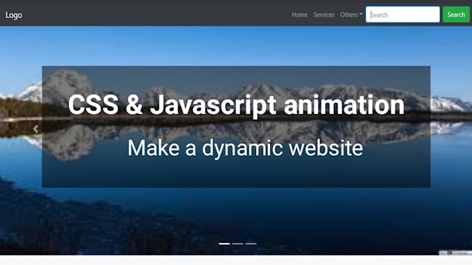 Bestseller - create css and javascript animation for website pages css and js animation