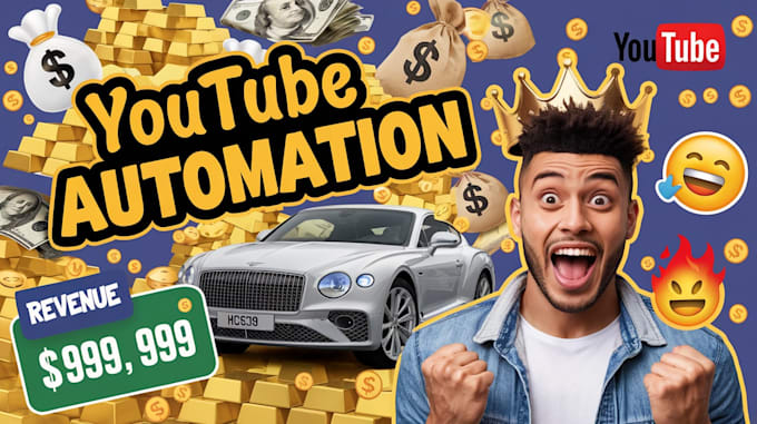 Gig Preview - Setup youtube automation channel business for you and create cash cow videos