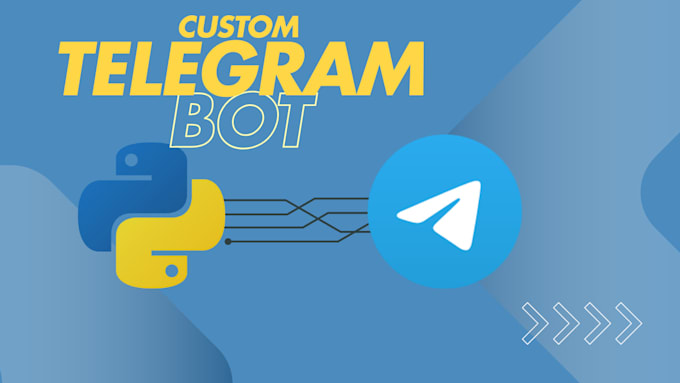 Gig Preview - Develop custom telegram bot in python