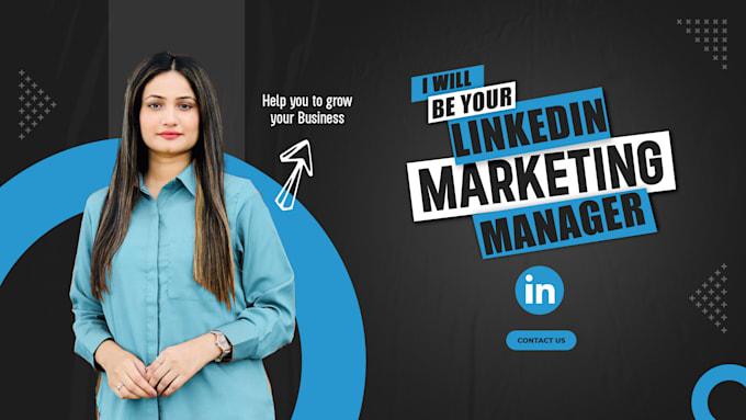 Gig Preview - Be your linkedin marketing manager