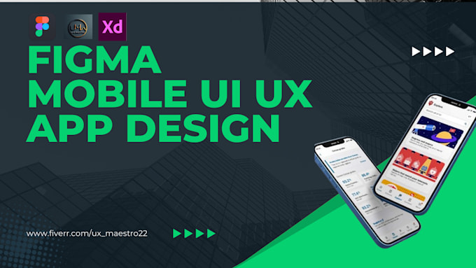 Bestseller - create mobile app ui ux design with figma