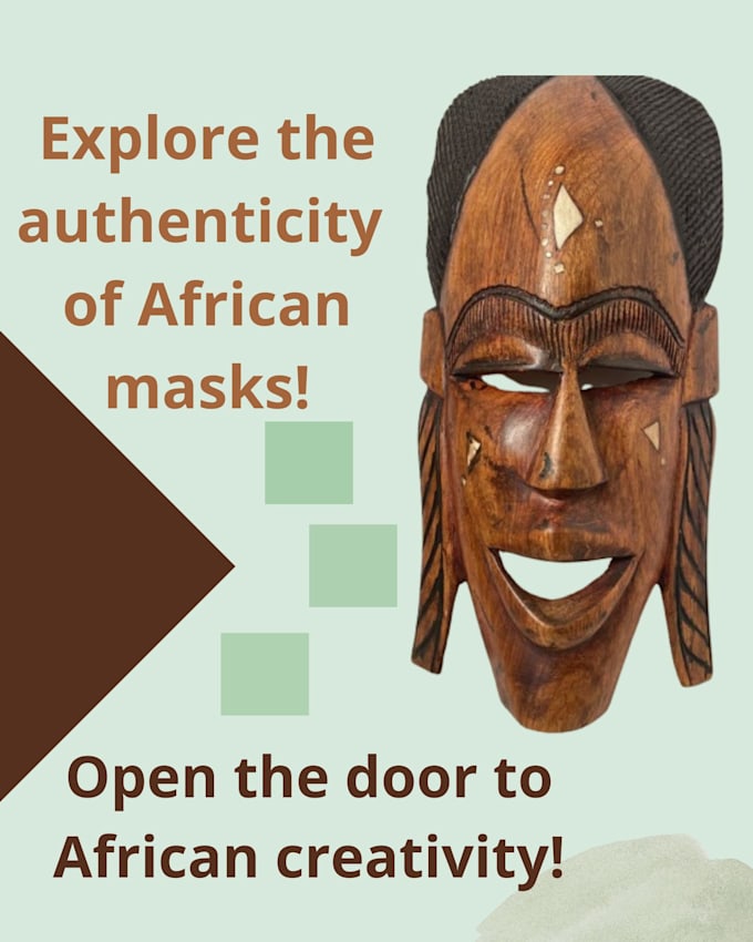 Gig Preview - Connect you with authentic african mask artisans